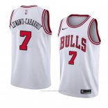 Maillot Chicago Bulls Timothe Luwawu-Cabarrot #7 Association 2018 Blanc