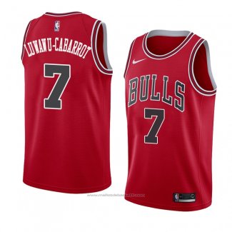 Maillot Chicago Bulls Timothe Luwawu-Cabarrot #7 Icon 2018 Rouge