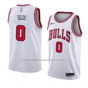 Maillot Chicago Bulls Tyler Ulis #0 Association 2018 Blanc