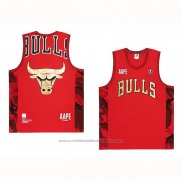 Maillot Chicago Bulls x AAPE Rouge