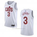 Maillot Cleveland Cavaliers Caris Levert #3 Association 2022-23 Blanc