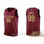 Maillot Cleveland Cavaliers Ricky Rubio #99 Icon 2022-23 Rouge