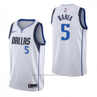 Maillot Dallas Mavericks J.j. Barea #5 Association Blanc