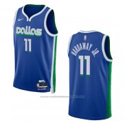 Maillot Dallas Mavericks Tim Hardaway JR. #11 Ville 2022-23 Bleu