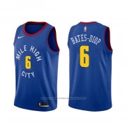 Maillot Denver Nuggets Keita Bates-Diop #6 Statement Bleu