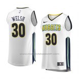 Maillot Denver Nuggets Thomas Welsh #30 Association 2017-18 Blanc