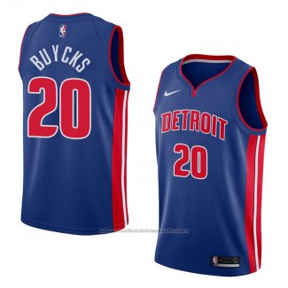 Maillot Detroit Pistons Dwight Buycks #20 Icon 2018 Bleu