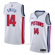 Maillot Detroit Pistons Ish Smith #14 Association 2018 Blanc