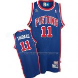 Maillot Detroit Pistons Isiah Thomas #11 Retro Bleu