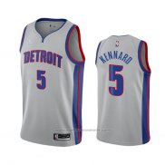 Maillot Detroit Pistons Luke Kennard #5 Statement 2020-21 Gris