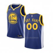 Maillot Enfant Golden State Warriors Personnalise 17-18 Bleu