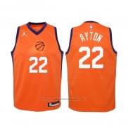 Maillot Enfant Phoenix Suns DeAndre Ayton #22 Statement 2020-21 Orange