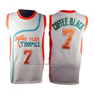 Maillot Film Flint Tropscs Coffee Black #7 Blanc