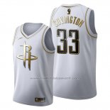 Maillot Golden Edition Houston Rockets Robert Covington #33 2019-20 Blanc