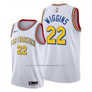 Maillot Golden State Warriors Andrew Wiggins #22 Classic 2019-20 Blanc