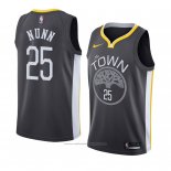 Maillot Golden State Warriors Kendrick Nunn #25 Statement 2018 Noir