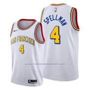 Maillot Golden State Warriors Omari Spellman #4 Classic Edition Blanc