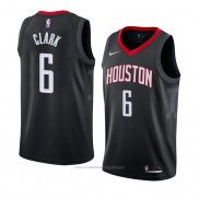 Maillot Houston Rockets Gary Clark #6 Statement 2018 Noir