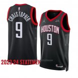 Maillot Houston Rockets Josh Christopher #9 Statement 2023-24 Noir