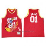 Maillot Houston Rockets x Cactus Jack #01 Rouge