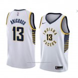 Maillot Indiana Pacers Ike Anigbogu #13 Association 2018 Blanc