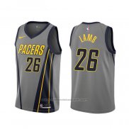 Maillot Indiana Pacers Jeremy Lamb #26 Ville 2019-20 Gris
