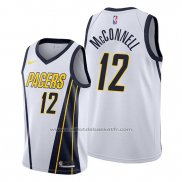 Maillot Indiana Pacers T.j. Mcconnell #12 Earned Blanc