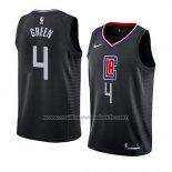 Maillot Los Angeles Clippers Jamychal Green #4 Statement 2019 Noir