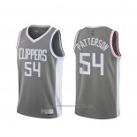 Maillot Los Angeles Clippers Patrick Patterson #54 Earned 2020-21 Gris