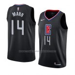 Maillot Los Angeles Clippers Terance Mann #14 2019 20 Statement 2019 Noir