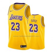 Maillot Los Angeles Lakers Anthony Davis #23 Icon 2019-20 Jaune
