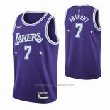 Maillot Los Angeles Lakers Carmelo Anthony #7 Ville 2021-22 Voleta