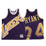 Maillot Los Angeles Lakers Kobe Bryant #24 Mitchell & Ness Big Face Volet