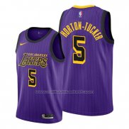 Maillot Los Angeles Lakers Talen Horton Tucker #5 Ville 2019-20 Volet