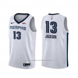 Maillot Memphis Grizzlies Jaren Jackson #13 Association Blanc