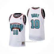 Maillot Memphis Grizzlies Mike Bibby #10 Historic Retro Blanc