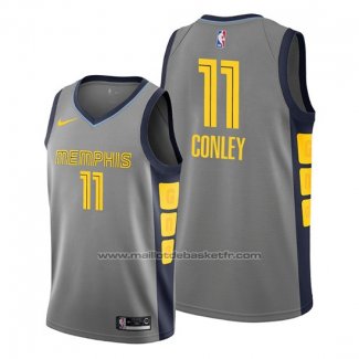 Maillot Memphis Grizzlies Mike Conley #11 Ville Edition Gris