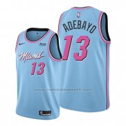 Maillot Miami Heat Bam Adebayo #13 Ville 2019-20 Bleu