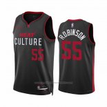 Maillot Miami Heat Duncan Robinson #55 Ville 2023-24 Noir