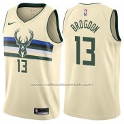 Maillot Milwaukee Bucks Malcolm Brogdon #13 Ville Crema