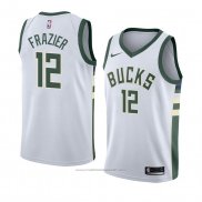 Maillot Milwaukee Bucks Tim Frazier #12 Association 2018 Blanc