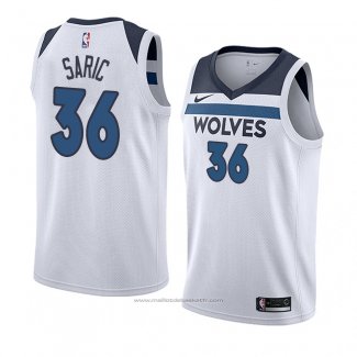 Maillot Minnesota Timberwolves Dario Saric #36 Association 2018 Blanc