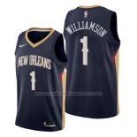 Maillot New Orleans Pelicans Zion Williamson #1 Icon 2019-20 Bleu