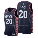 Maillot New York Knicks Kevin Knox #20 Ville 2019 Bleu