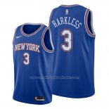 Maillot New York Knicks Maurice Harkless #3 Statement 2019-20 Bleu