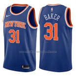Maillot New York Knicks Ron Baker #31 Icon 2017-18 Bleu