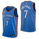 Maillot Oklahoma City Thunder Carmelo Anthony #7 Icon Bleu