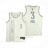 Maillot Oklahoma City Thunder Chris Paul #3 Ville 2021-22 Blanc