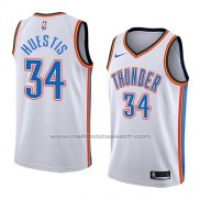 Maillot Oklahoma City Thunder Josh Huestis #34 Association 2018 Blanc