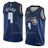 Maillot Orlando Magic Arron Afflalo #4 Ville 2018 Bleu